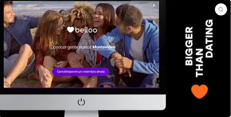 Video BG Landing – Belloo Dating Software