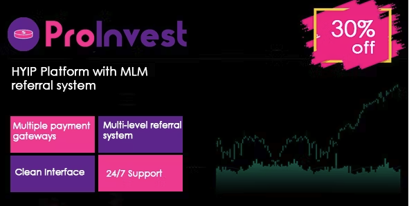 ProInvest v3.5 - CryptoCurrency and Online Investment Platform