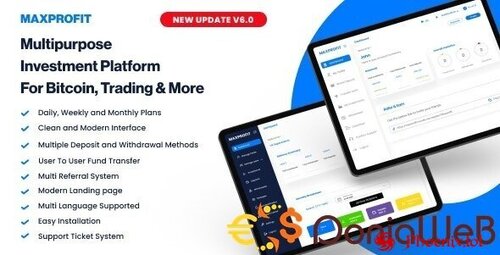 More information about "Max Profit - Online Multipurpose Investment Platform NULLED"