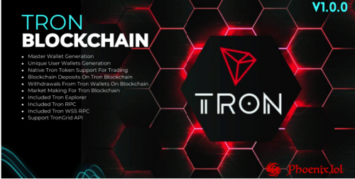 More information about "Tron (TRX) Blockchain for Ecosystem Addon Bicrypto"