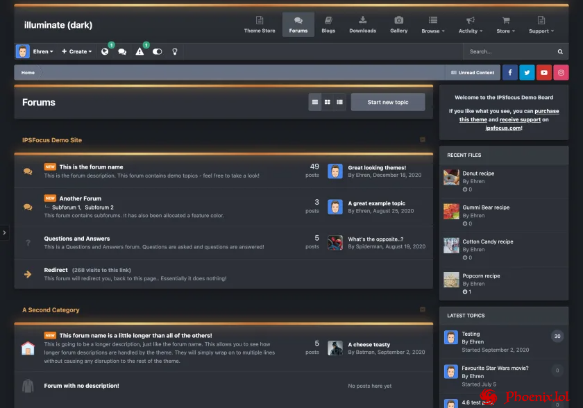 illuminate Pro for Invision Community 4.7