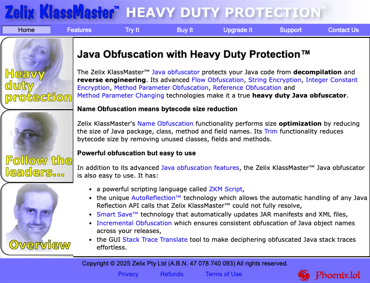 Zelix KlassMaster™ Java obfuscator Nulled/Cracked (+ docs) (500€)