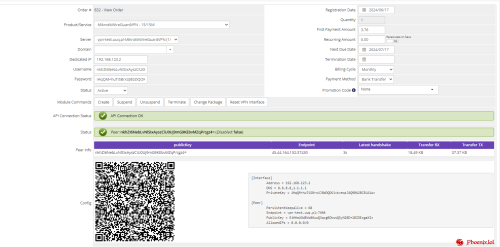 More information about "PUQ Mikrotik WireGuard VPN WHMCS module nulled"