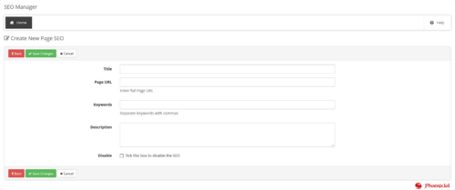 More information about "SEO Manager for WHMCS"