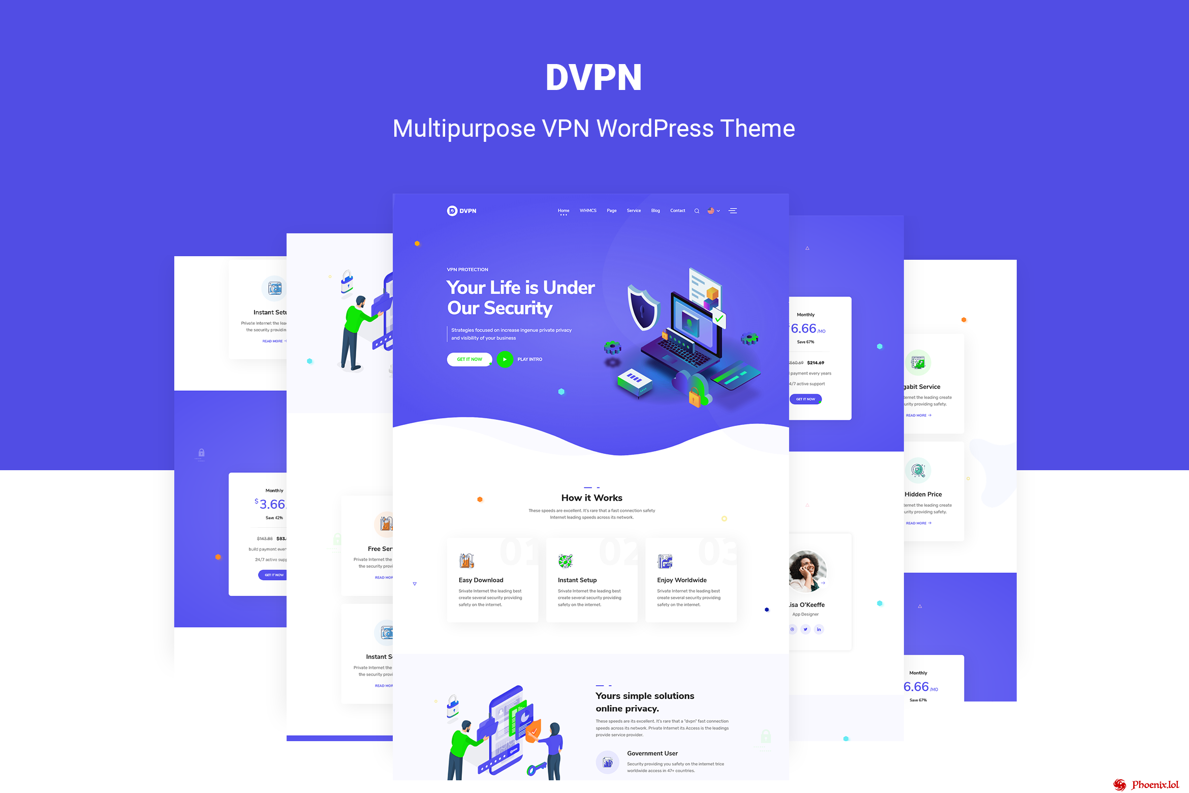 DVPN | Multipurpose VPN WordPress Theme