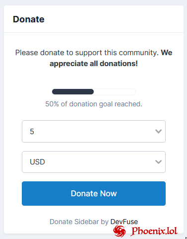 Donate Sidebar