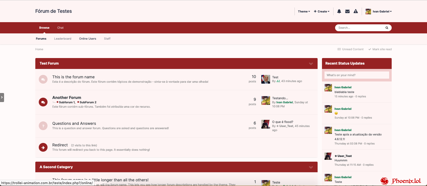 IPS Default Theme (Red)
