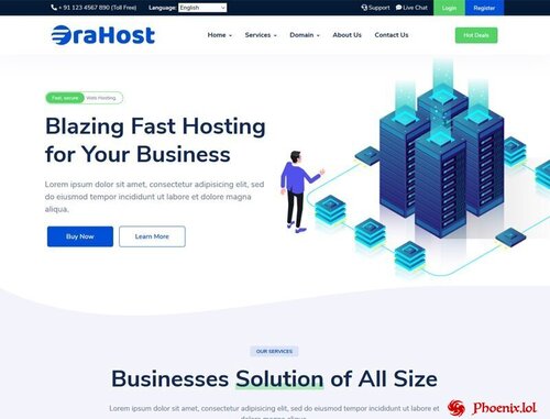 More information about "Erahost WHMCS Theme"